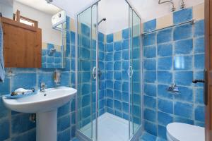 Koupelna v ubytování Villa Kleovoulini in Lindos