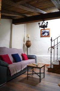 Posezení v ubytování La casa de la abuela Amalia