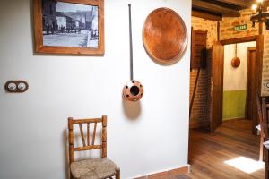 Posezení v ubytování La casa de la abuela Amalia