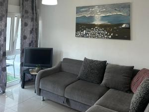Televízia a/alebo spoločenská miestnosť v ubytovaní White Paradise