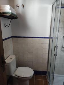 Koupelna v ubytování La casa de la abuela Amalia