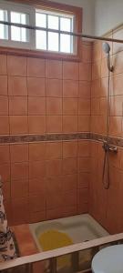 A bathroom at Habitación matrimonial en un bajo baño compartido Areas compartidas