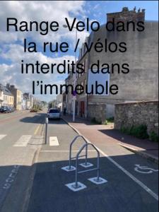 a sign that says orange vegas albums larue views influentialdsdsumsums at L'escale Granvillaise in Granville