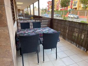 Balkon lub taras w obiekcie Terrazas de Campoamor Barbara