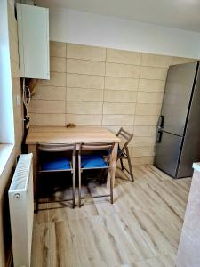 A cozinha ou cozinha compacta de Maribelle Appartments