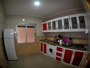 A cozinha ou cozinha compacta de Coopérative Village Jbel Moussa du Tourisme