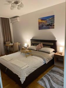 Krevet ili kreveti u jedinici u okviru objekta Apartman NS Dan CENTAR