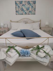 Krevet ili kreveti u jedinici u okviru objekta Casa Gioia