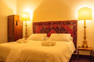 Postel nebo postele na pokoji v ubytování Double Room Charme Milano Central Station
