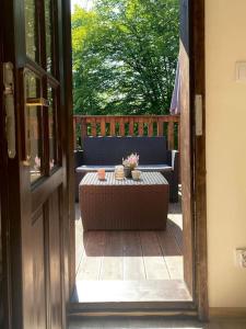Balcone o terrazza di Chata pod pindulou