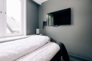 TV a/nebo společenská místnost v ubytování Best Western Plus JA Hotel Karlskrona