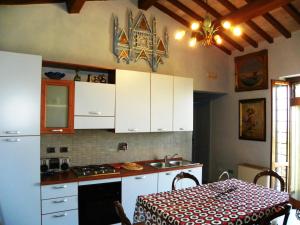 מטבח או מטבחון ב-Appartamenti Verde Collina Umbra