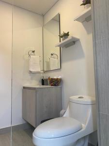 Bathroom sa Centro Internacional - La Quinta