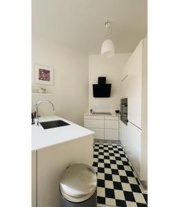 Kuchyň nebo kuchyňský kout v ubytování Best Stay Copenhagen Apartment 1550