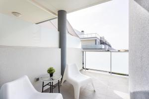 Balkón alebo terasa v ubytovaní Apartamentos Las Terrazas de Sotavento