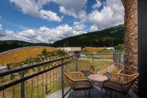 Γενική θέα στο βουνό ή θέα στο βουνό από  αυτό το ξενοδοχείο διαμερισμάτων