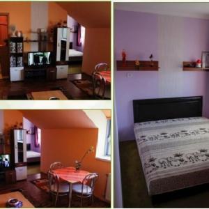 Η κουζίνα ή μικρή κουζίνα στο József Attila Lakás Apartman Hajdúszoboszló +12 φωτογραφίες