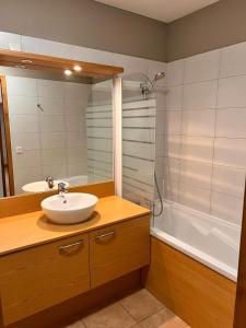 Kúpeľňa v ubytovaní Appartement station Sainte Foy Tarentaise + 3 fotografie