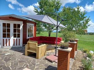 Zahrada ubytování Rottaler Ferienhaus - Rottaler Oachkatzl