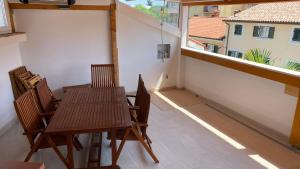 Balkón nebo terasa v ubytování PianoHouse Porec Center