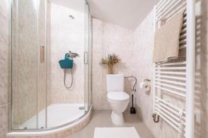 Phòng tắm tại Lysečinská bouda