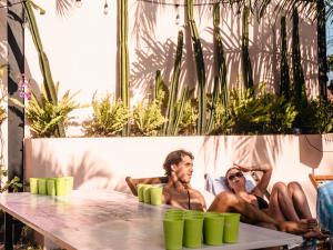 Gäste, die in der Unterkunft Clandestino Hostel Canggu übernachten