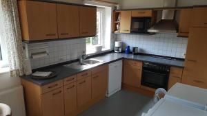 Kuchyň nebo kuchyňský kout v ubytování Ferienwohnung Mueller_ 15121