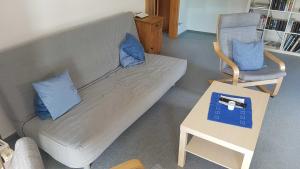 Posezení v ubytování Ferienwohnung Mueller_ 15121