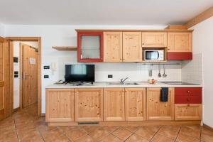 Kuchyňa alebo kuchynka v ubytovaní Gaia Residence Hotel