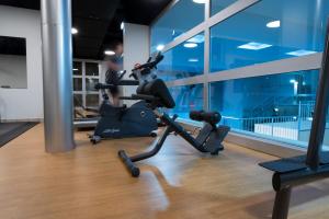 The fitness centre and/or fitness facilities at Hotel Sommerhaus Linz