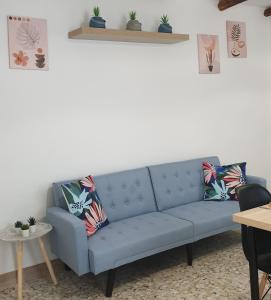 Posezení v ubytování Casa de la Hoz