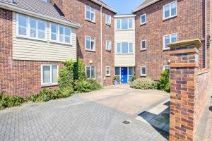 Bygningen som lejligheden ligger i