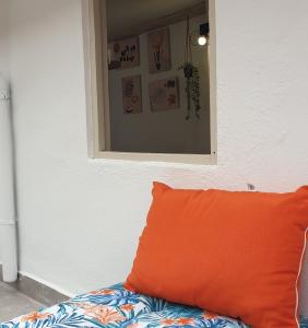 Posezení v ubytování Casa de la Hoz
