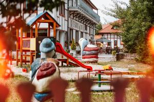 Detský kútik v ubytovaní Targowski Dwór Mazury