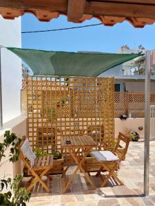 Patio alebo iná vonkajšia časť ubytovania Harmony