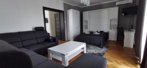 Kuchyň nebo kuchyňský kout v ubytování Apartmány Pavlík