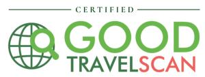 a logo for the gated food travel agency at Malaga Hills Double Comfort Boutique & Wellness Hotel -Adults Only- in Cómpeta