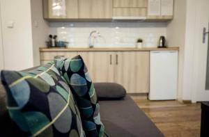 A kitchen or kitchenette at Apartament Prosta 17/1