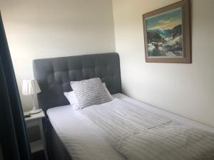 Voodi või voodid majutusasutuse Skulesjön Hotell toas