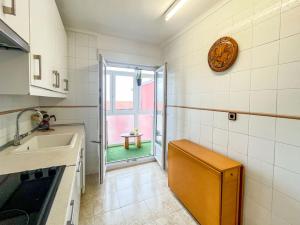 Phòng tắm tại APARTAMENTO BERMEOKOSUSTRAIAK-60 m2 wifi bicicletas gratis