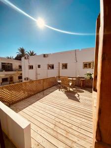 En balkon eller terrasse på El-sheikh Salem villa