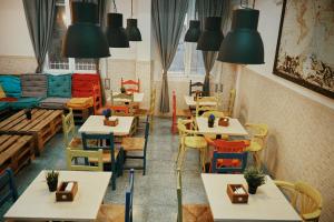 Posezení v ubytování LOFT HOSTAL Group