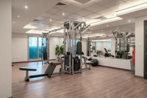 Fitness centrum a/nebo fitness zařízení v ubytování White Sage - Elite Business Bay Residence