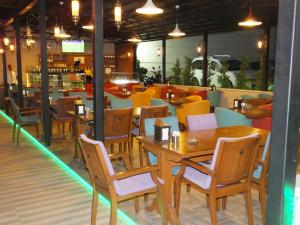 ห้องอาหารหรือที่รับประทานอาหารของ Çınarpark Hotel