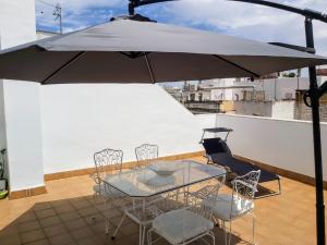 Balkón nebo terasa v ubytování Triana Procurador con Terraza Privada