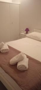 Säng eller sängar i ett rum på Ermioni's Country House