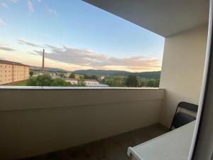 Balkón nebo terasa v ubytování plne vybavený 3 izbový apartmán