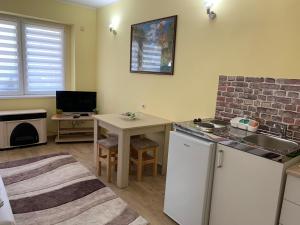 Una cocina o kitchenette en Garsonjera Dunja