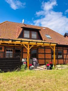Fotografie z fotogalerie ubytování Auszeit im Privatzimmer an den Salzwiesen mit gemeinsamer Küche und Eingang v destinaci Insel Poel + 9 fotografií