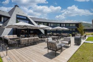 Budynek, w którym mieści się hotel